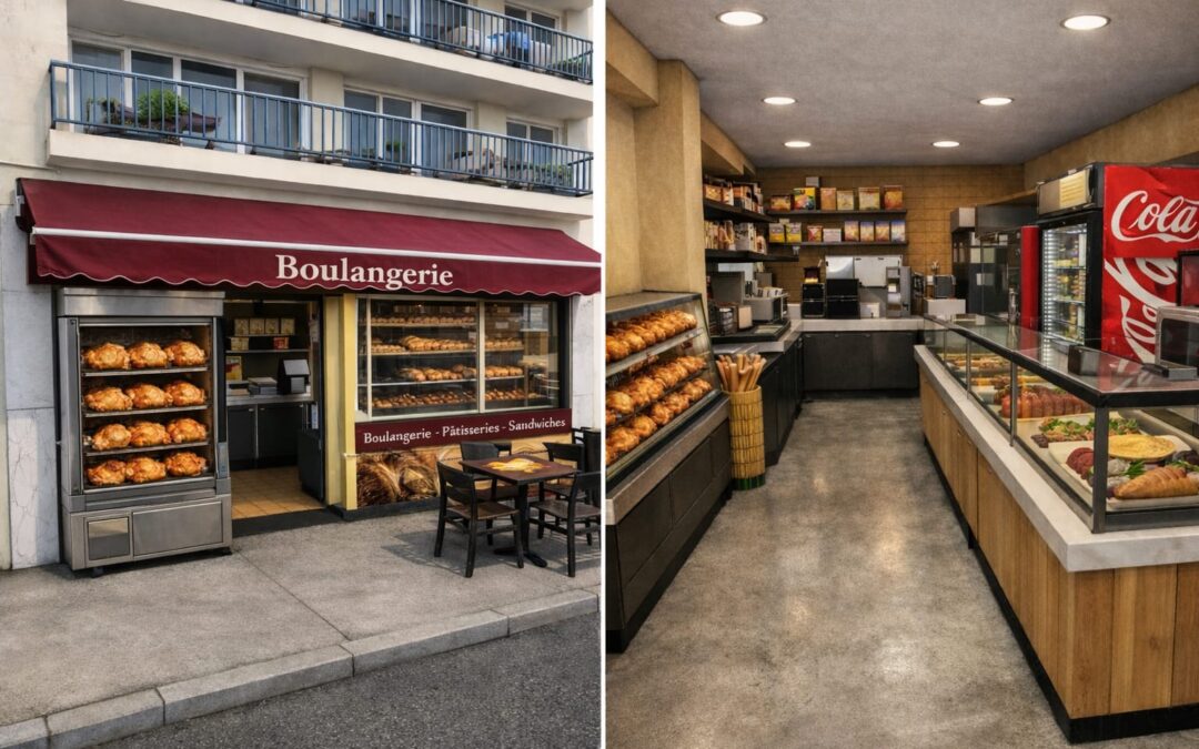 Fond de commerce boulangerie à Orléans avec appartement