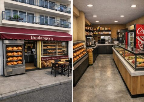 Fond de commerce boulangerie à Orléans avec appartement